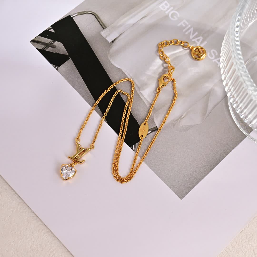 Louis Vuitton LV Iconic Heart Necklace